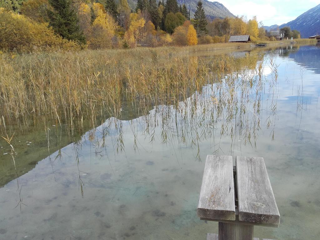Haus Waldblick Apartment Weissensee Bagian luar foto