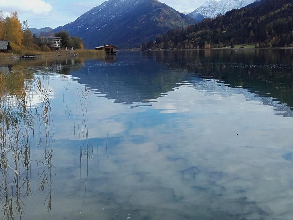 Haus Waldblick Apartment Weissensee Bagian luar foto