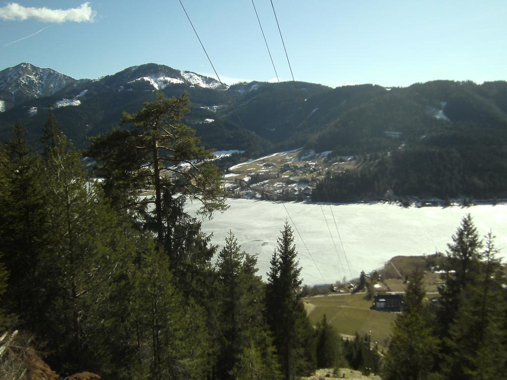Haus Waldblick Apartment Weissensee Bagian luar foto