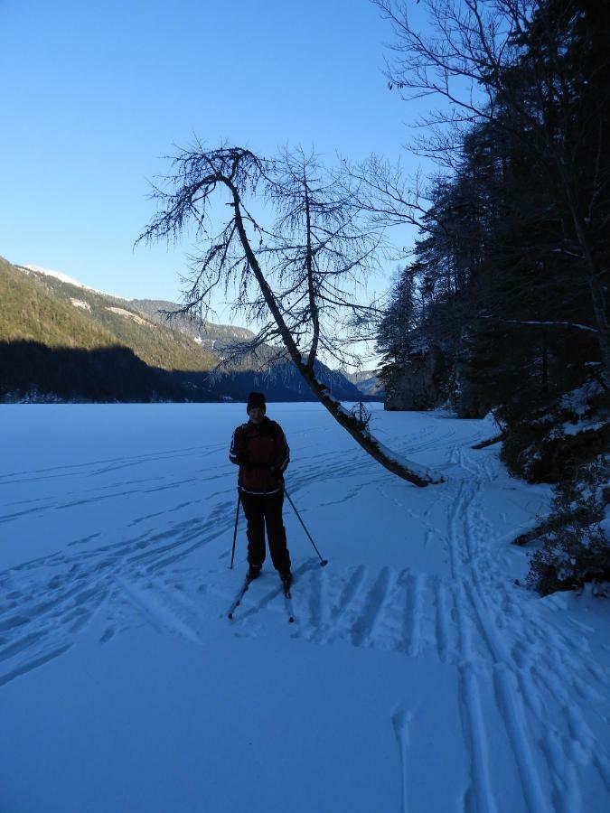 Haus Waldblick Apartment Weissensee Bagian luar foto