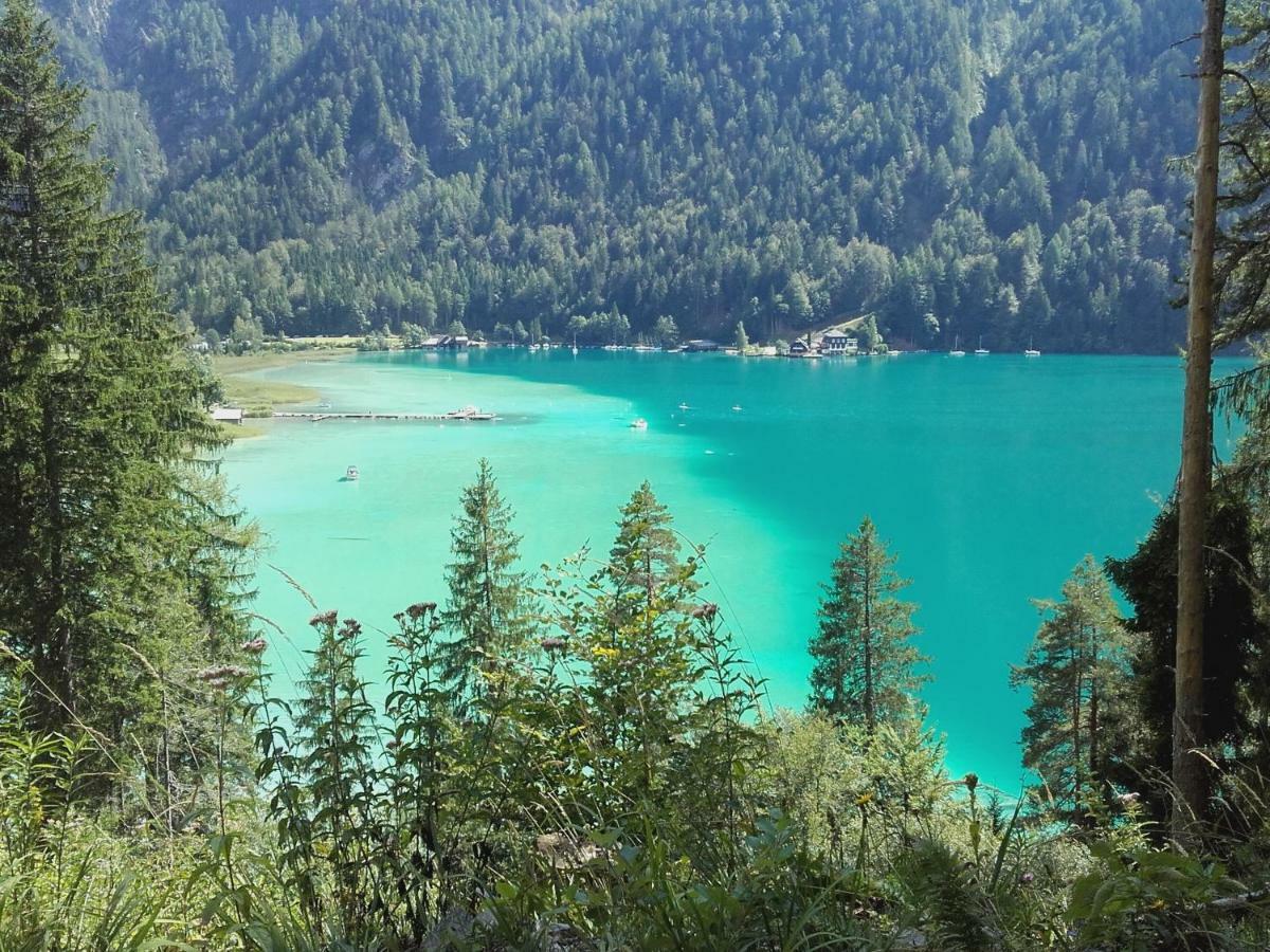 Haus Waldblick Apartment Weissensee Bagian luar foto